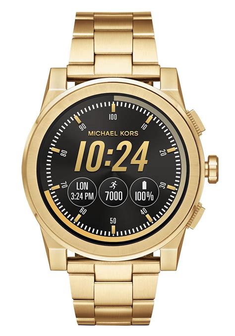 mens michael kors black watch|michael kors access smartwatch.